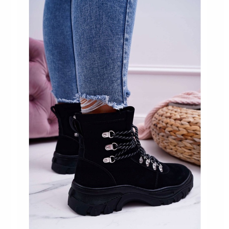 Damenstiefel Sergio Leone Schwarz TR729 2