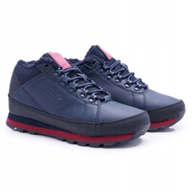 Herren Trekkingschuhe High Outdoor Marineblau Noriginals rot 1