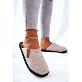 Damen Hausschuhe Big Star Beige D267862A 1