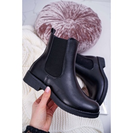 EVE Damen Stiefeletten Jodhpur Schwarz 8BT35-1489 1