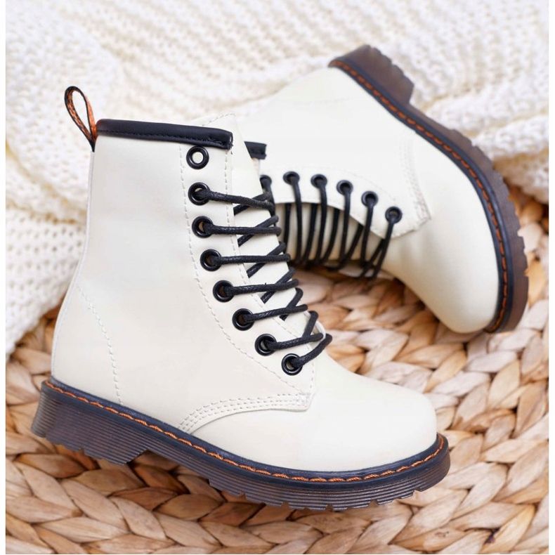 FRROCK Warme Kinderstiefel mit Reißverschluss, phosphoreszierendes weißes Gabby 2