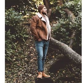 Herren Lederstiefel Big Star Camel EE174227 braun 2