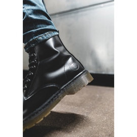 Herren Wanderschuhe Leder Big Star Schwarz EE174268 2