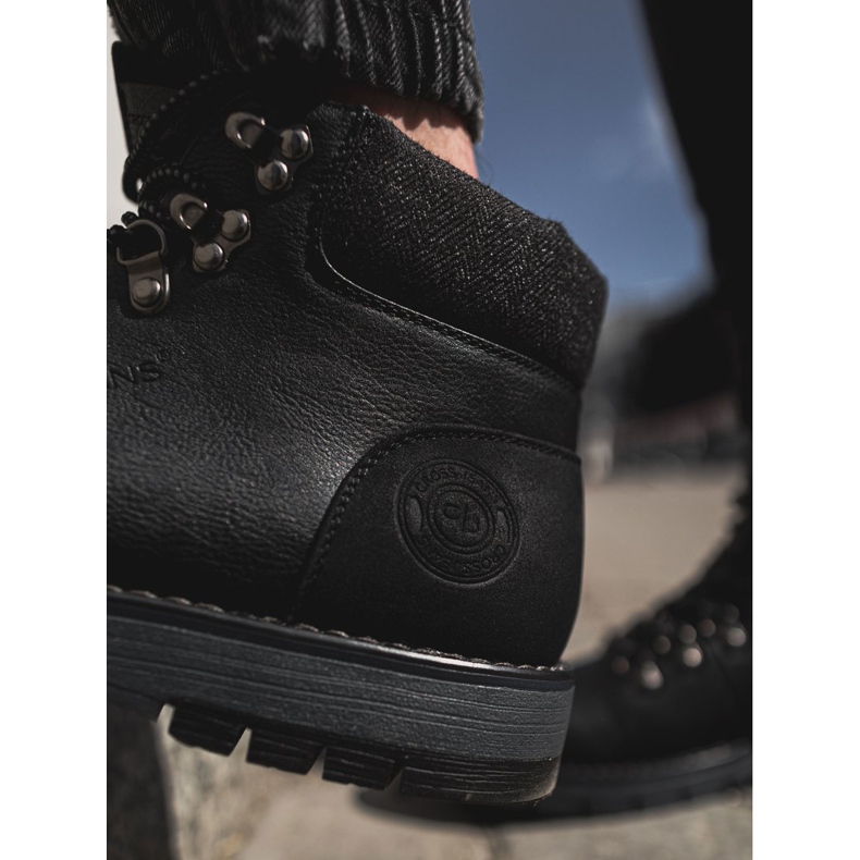 Herren Trappers Cross Jeans Schwarz EE1R4081C 1