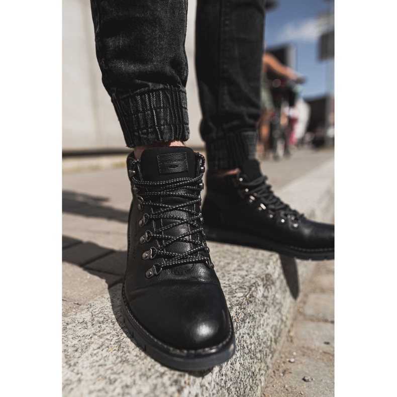 Herren Trappers Cross Jeans Schwarz EE1R4081C 2