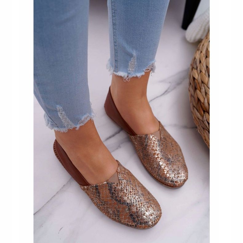 Braune Damenballerinas Maciejka 1930A-29 / 00-6 2