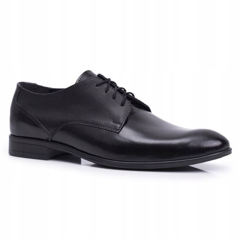 Bednarek Polish Shoes Herren Brogues Elegant Bednarek Leder Schwarz Jantar 1