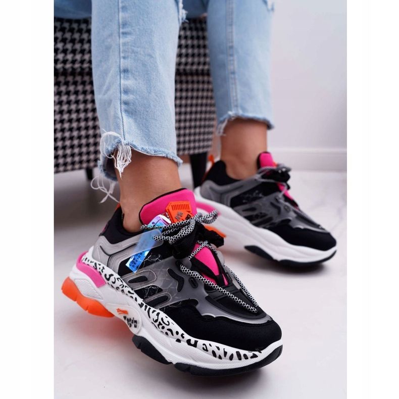 PS1 Damen Sportschuhe Schwarz Focus 1