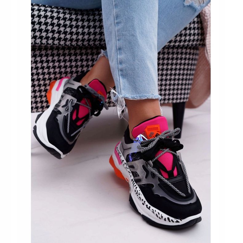 PS1 Damen Sportschuhe Schwarz Focus 2