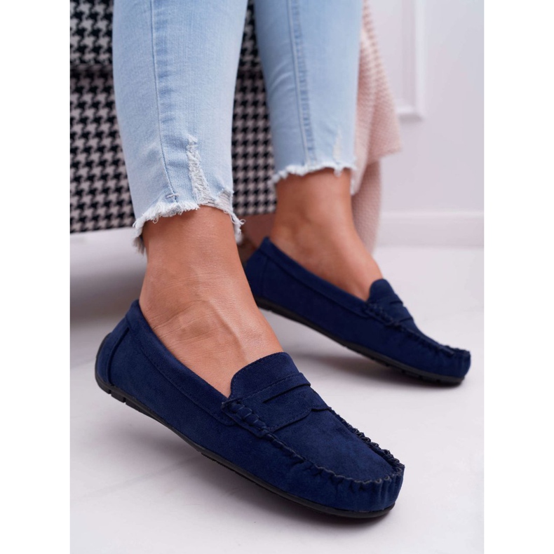 SEA Loafer für Damen Marineblau Wildleder Bolero 1