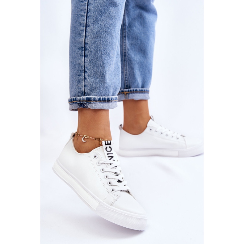 SEA Klassische weiße Ville Sneakers für Damen 2