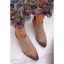Nicole Damenstiefel Beige Frühlingsleder Anabella 3