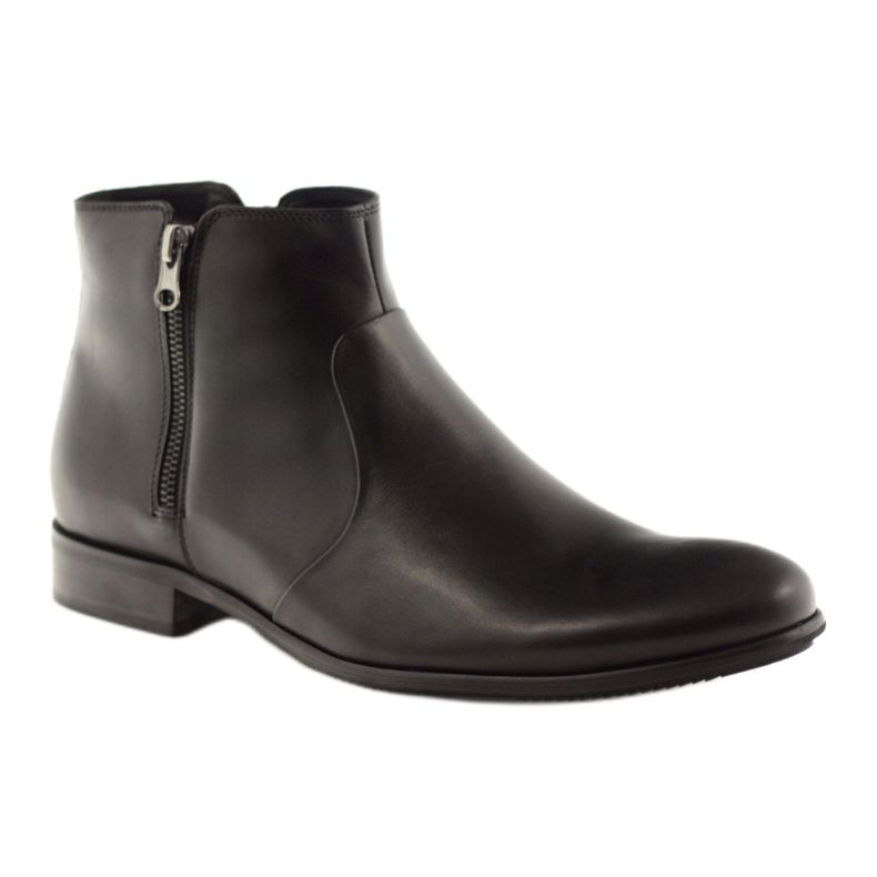 Schwarze Winterstiefel für Herren Pilpol 2154 1