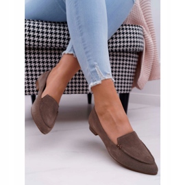 Nicole Loafer für Damen Wildleder Loafer Cappuccino Homny beige 2