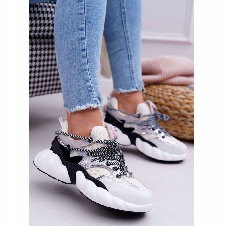 Damen Sportschuhe Big Star von Daniel Lopez Weiß FF274A546 1