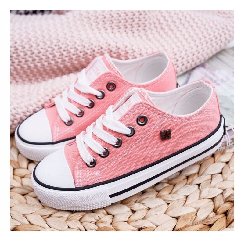 Kinder Sneaker Big Star Salmon FF374204 ['rosa'] rosa 1