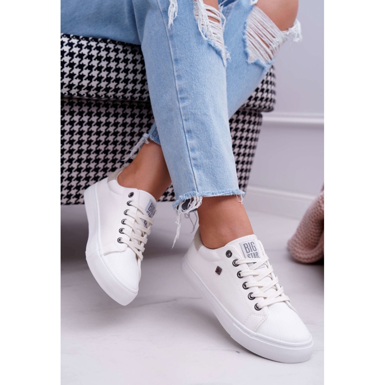 Damen Sneaker Big Star Weiß BB274033 2