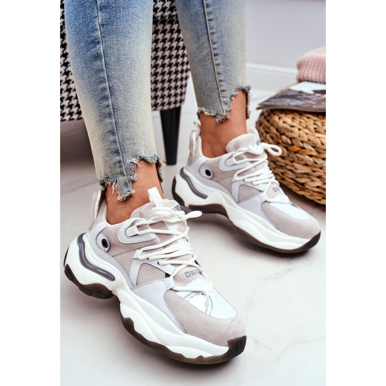 Damen Sportschuhe Big Star von Daniel Lopez Weiß FF274A576 1