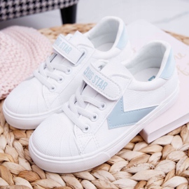 Kinder Sneakers Kinder Big Star mit Klettverschluss Weiß FF374120 1