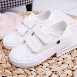 Kinder Sneakers Kinder Big Star mit Klettverschluss Weiß FF374096 1