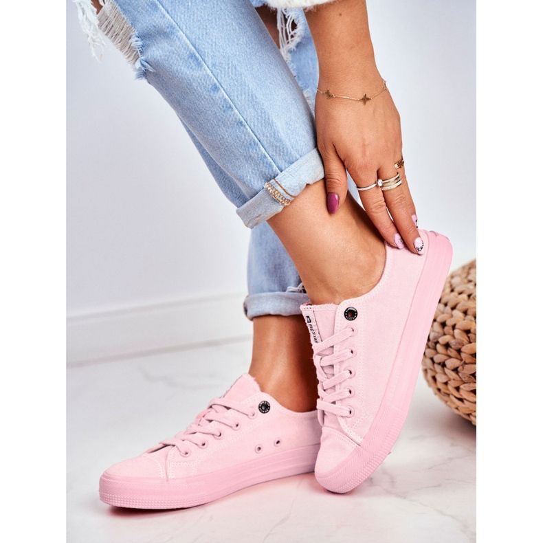 Damen Sneaker Big Star Hellrosa DD274443 1