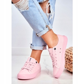 Damen Sneaker Big Star Hellrosa DD274443 2