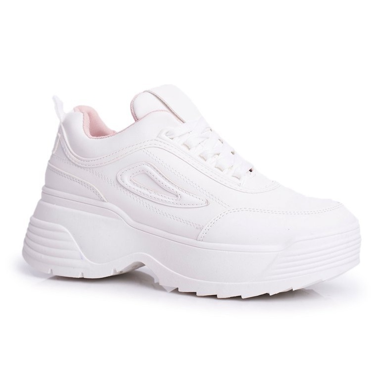 SEA Damen Sportschuhe Hohe Sohle Rosa Louder 1
