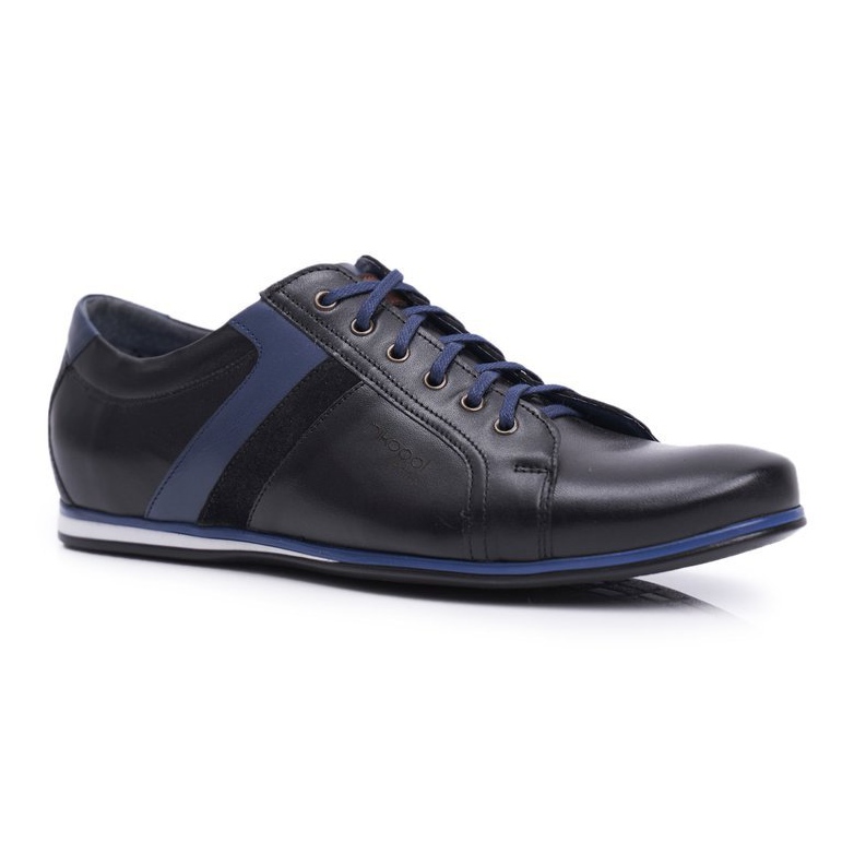 Herren Brogues Schuhe Casual Nikopol Leder Schwarz 1721 1