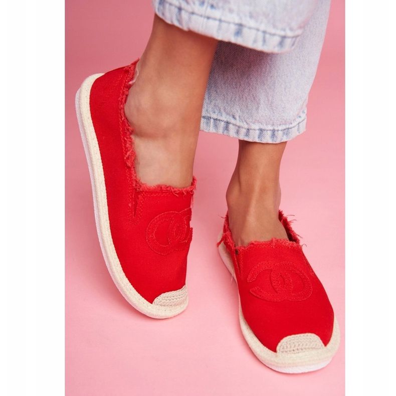 PS1 Red Flaure Damen Espadrilles rot 1