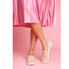 PS1 Damen Espadrilles Pink Flaure rosa 2