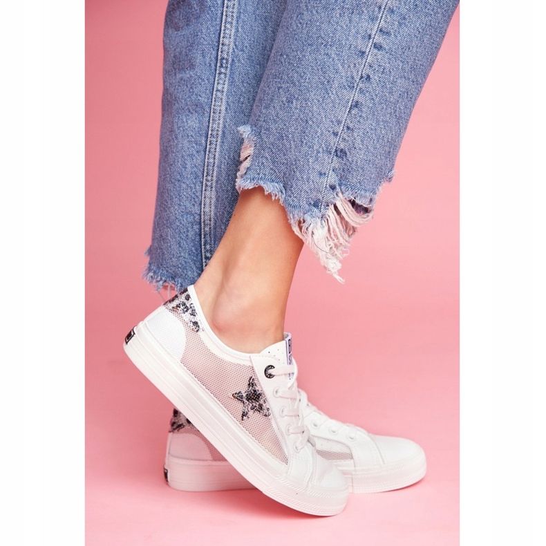 Damen Sneaker Big Star Weiß FF274487 1