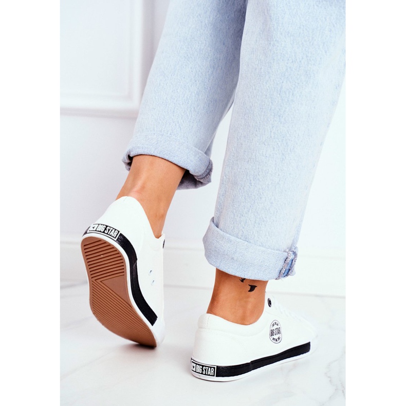 Damen Sneaker Big Star Weiß FF274228 2