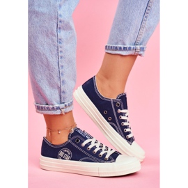 Damen Sneaker Big Star Marineblau FF274125 1