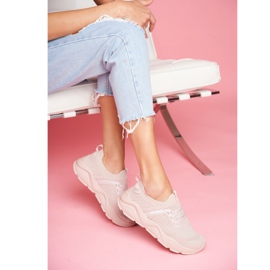 Damen Sportschuhe Big Star Hellrosa FF274956 1