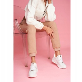 Damen Sport Lederschuhe GOE Weiß FF2N3018 2