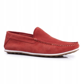 Herren Loafer GOE Rot Nubuk FF1N3055 1