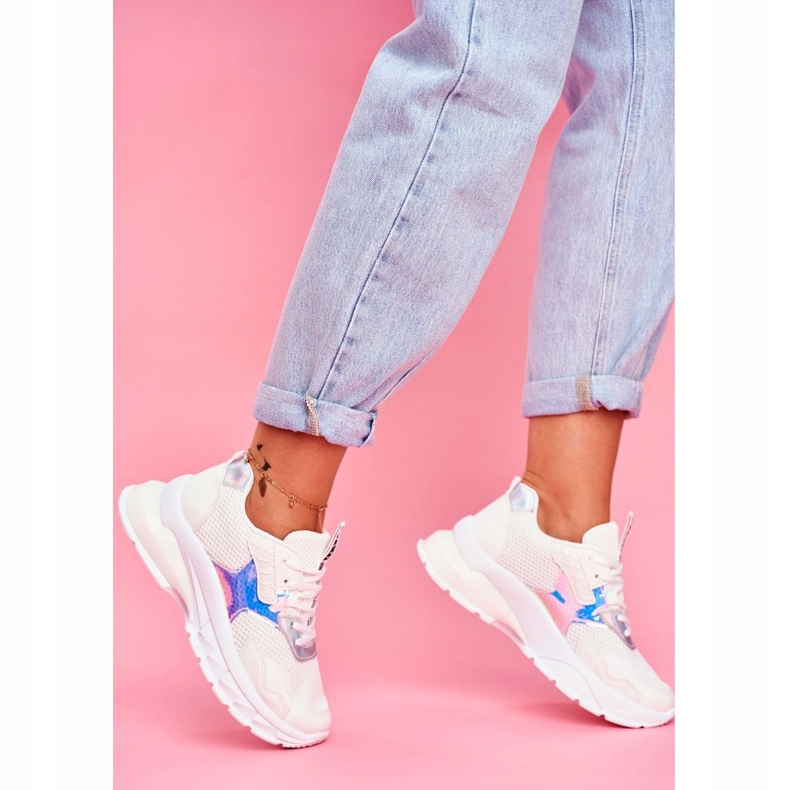 PS1 Damen Sportschuhe Weiß Sportivo 1