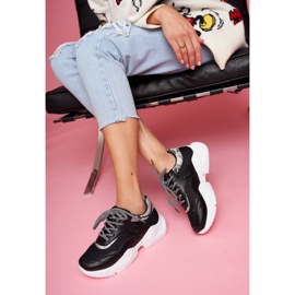 PS1 Damen Sportschuhe Snake Black Giselle schwarz 1