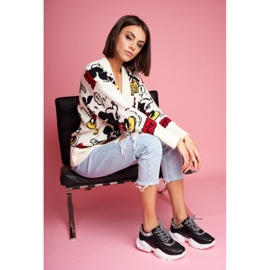 PS1 Damen Sportschuhe Snake Black Giselle schwarz 2