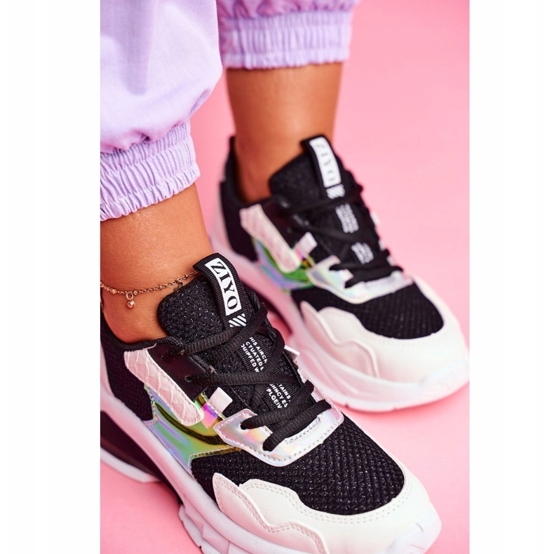 PS1 Damen Sportschuhe Schwarz Sportivo 1