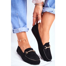 BUGO Damen Slipper Wildleder Schwarz Dive 1