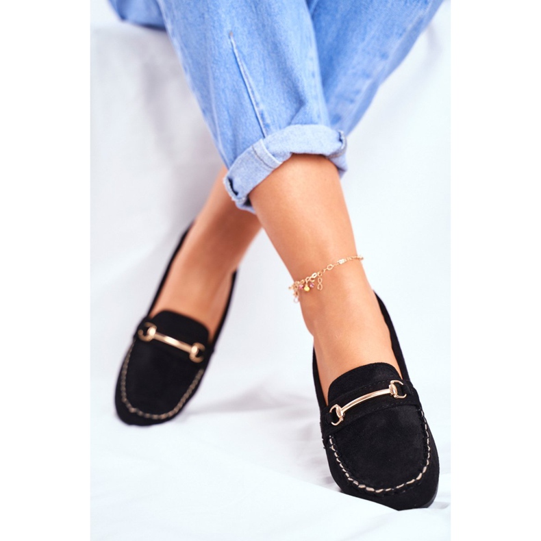 BUGO Damen Slipper Wildleder Schwarz Dive 2