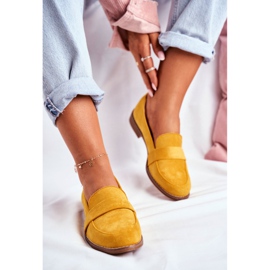 SEA Damen Brogues Wildleder Gelb Cintra 2