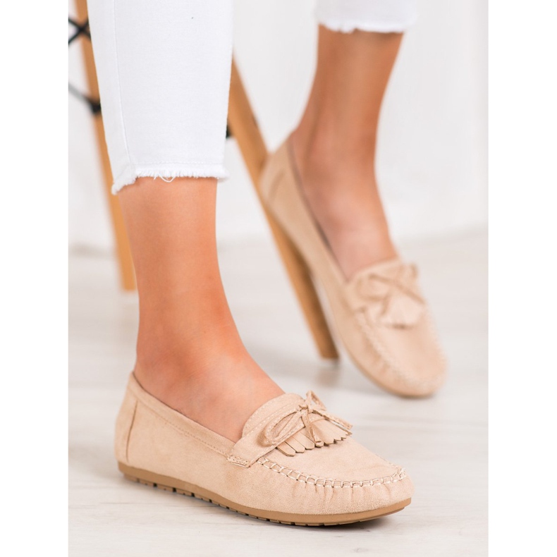 Diamantique Klassische Loafer braun 1