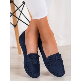 Diamantique Klassische Loafer blau 2