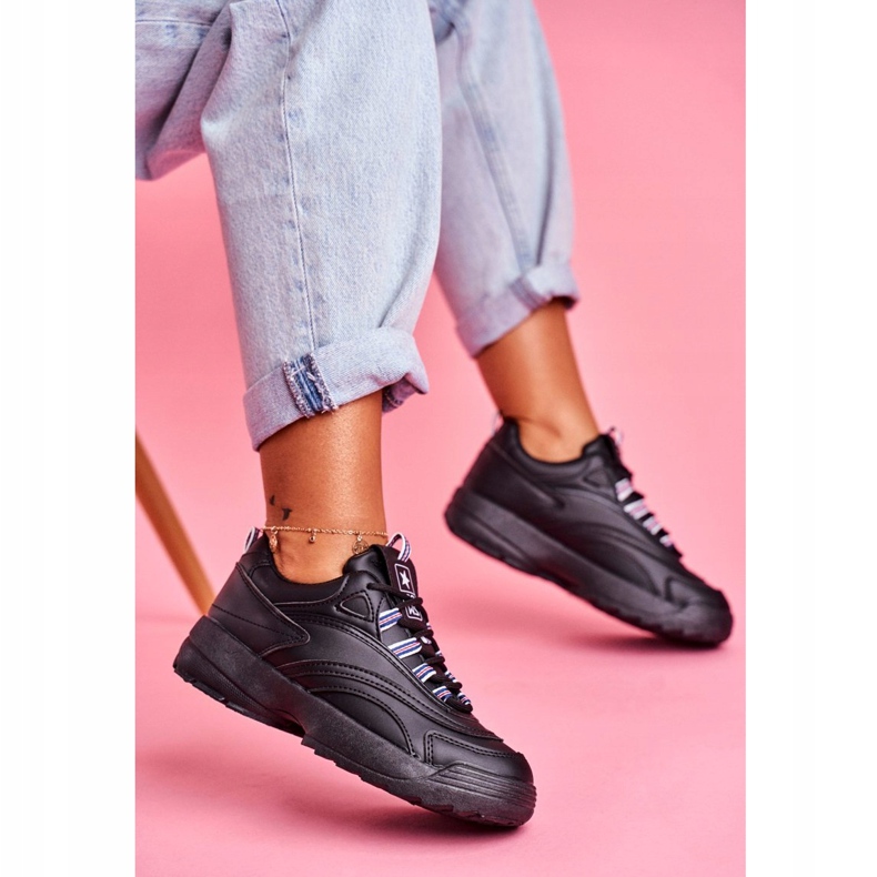 EVE Damen Sportschuhe Schwarz Boston 2