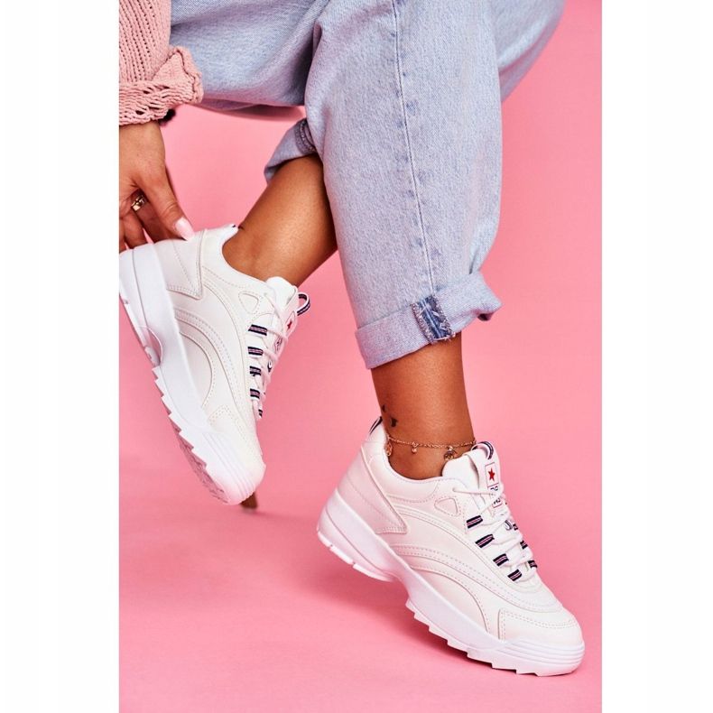 EVE Damen Sportschuhe Weiß Boston 2