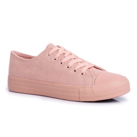 BUGO Sneakers für Damen Wildleder Rosa El Paso 1