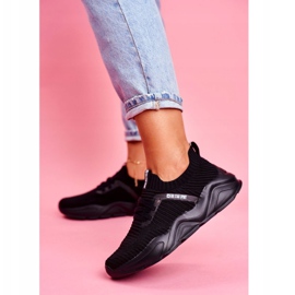 Damen Sportschuhe Big Star Schwarz FF274955 1