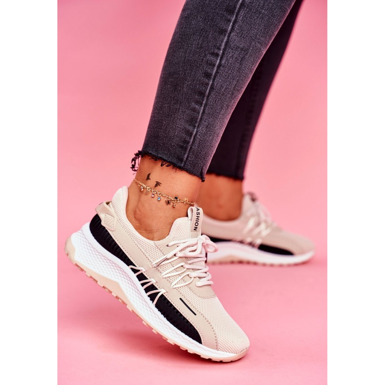 BUGO Damen Sportschuhe Sneaker Beige Pamela 1